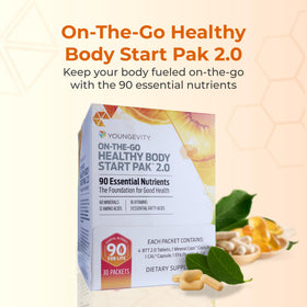 Youngevity Healthy Body Start Pak 2.0 comprimés Beyond Tangy Tangerine