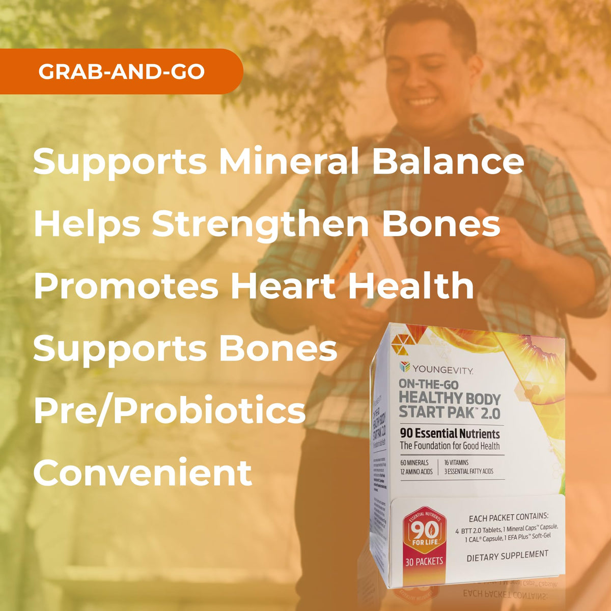 Youngevity Healthy Body Start Pak 2.0 Ultimate Mineral Caps