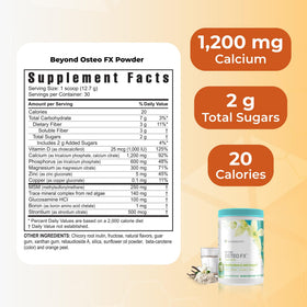 Youngevity Healthy Body Start Pak 2.5 étiquette détaillant les ingrédients