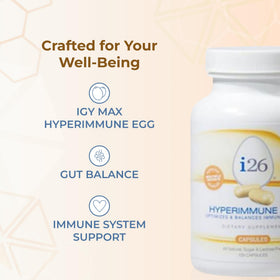 Youngevity i26 Complément Alimentaire ouvert avec capsules visibles