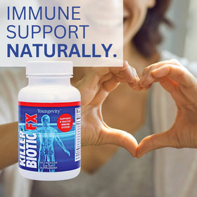 Youngevity Killer Biotic FX 120 capsules côté