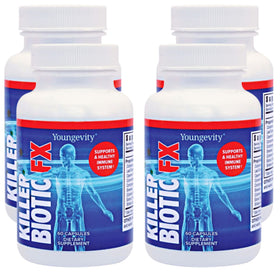 Youngevity Killer Biotic FX 4 capsules en boîte