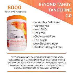 Youngevity Multivitamine 2.0 Pêche Citron ingrédients naturels