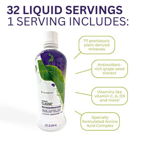 Youngevity Multivitamine Liquide avec verre et cuillère