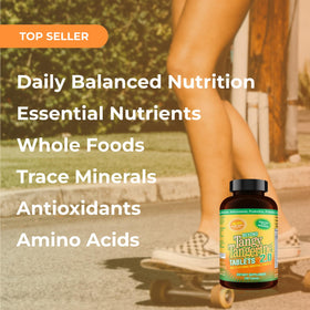Youngevity Multivitamines Minérales 120 Comprimés - vue de dos