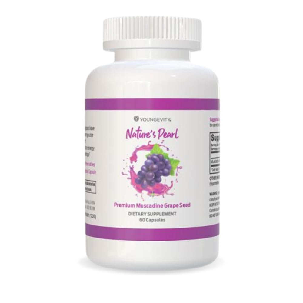 Youngevity Muscadine Grape Seed 650 mg vue de face