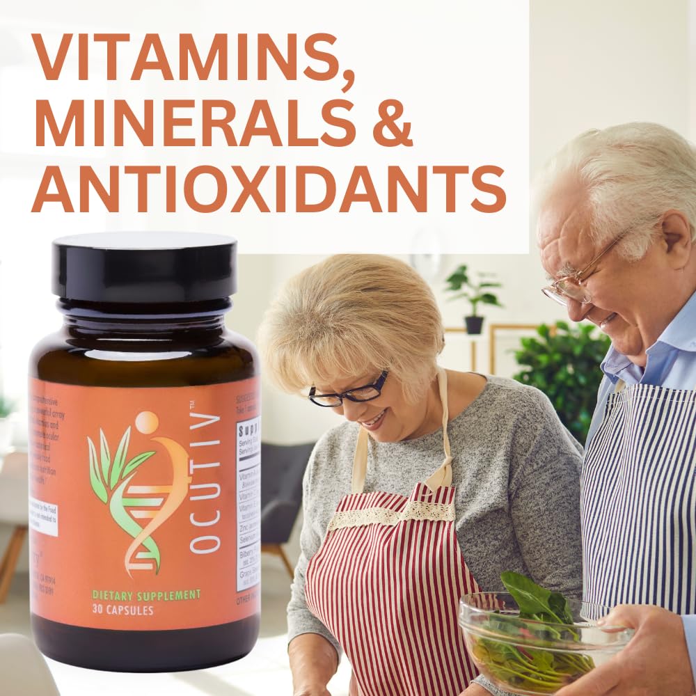 Youngevity Ocutiv Complément Alimentaire pour les Yeux avec fruits et légumes