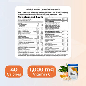 Youngevity Poudre de Minéraux Vitamines 420 g, mélange dans un verre