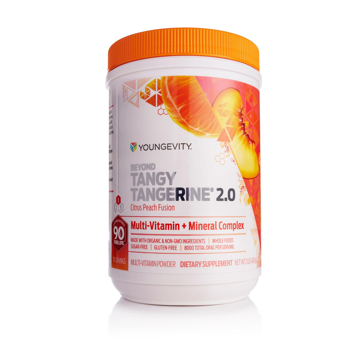 Youngevity Poudre Multivitamines Tangy Tangerine 2.0 vue avant