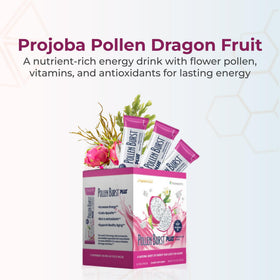 Youngevity ProJoba Pollen Burst sachet individuel avec illustration de fruit