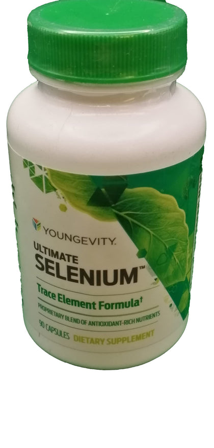 Youngevity Selenium Ultime 90 capsules vue de face