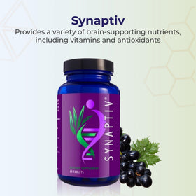 Youngevity Synaptiv 12-en-1 Soutien Cognitif 60 Comprimés emballage