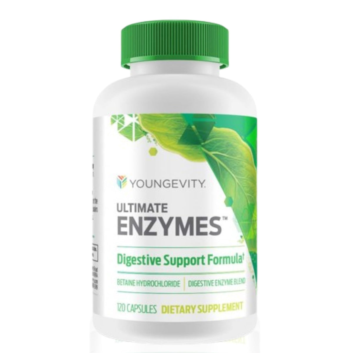 Youngevity Ultimate Enzymes 120 capsules front view