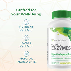 Youngevity Ultimate Enzymes nutritional information