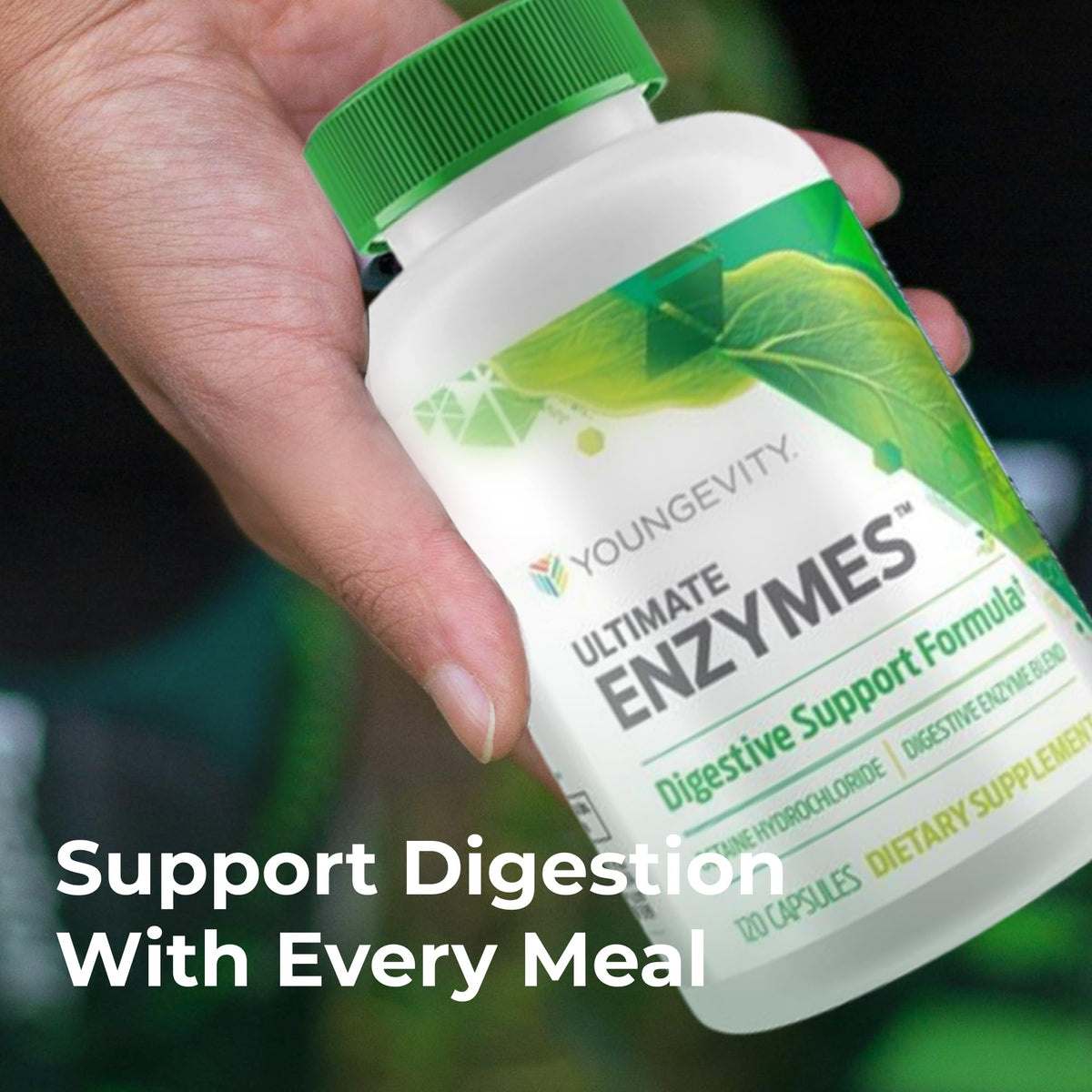 Youngevity Ultimate Enzymes packaging details