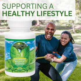 Youngevity Ultimate Nightly Essence 62 capsules ouvertes