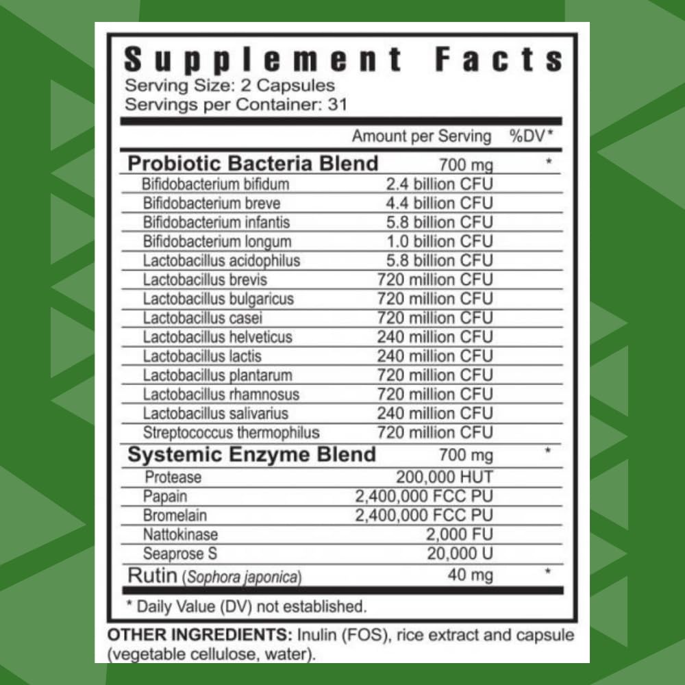 Youngevity Ultimate Nightly Essence 62 capsules vue arrière