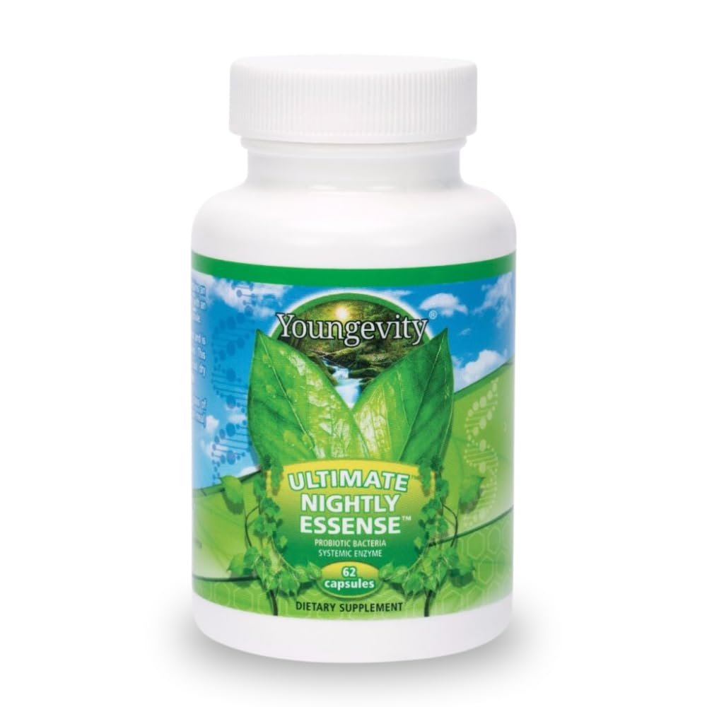 Youngevity Ultimate Nightly Essence 62 capsules vue avant
