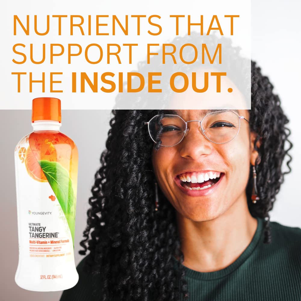 Youngevity Ultimate Tangy Tangerine 32 Oz avec fruits frais