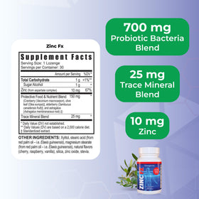 Youngevity Zinc FX pastilles à mâcher avec emballage