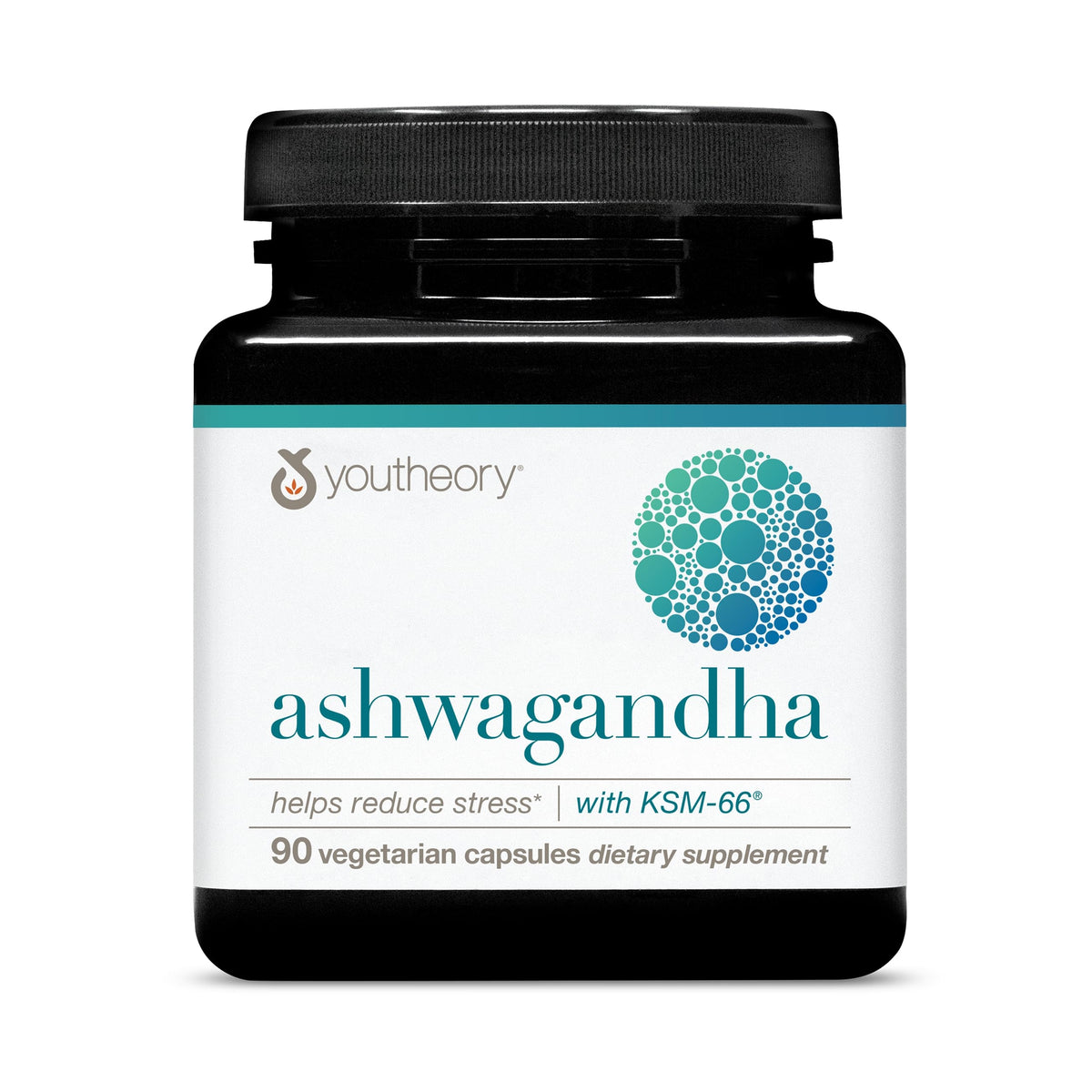 Youtheory Ashwagandha 1000 mg bouteille vue avant