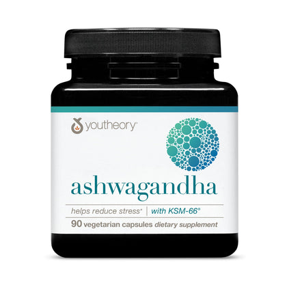 Youtheory Ashwagandha 1000 mg bouteille vue avant
