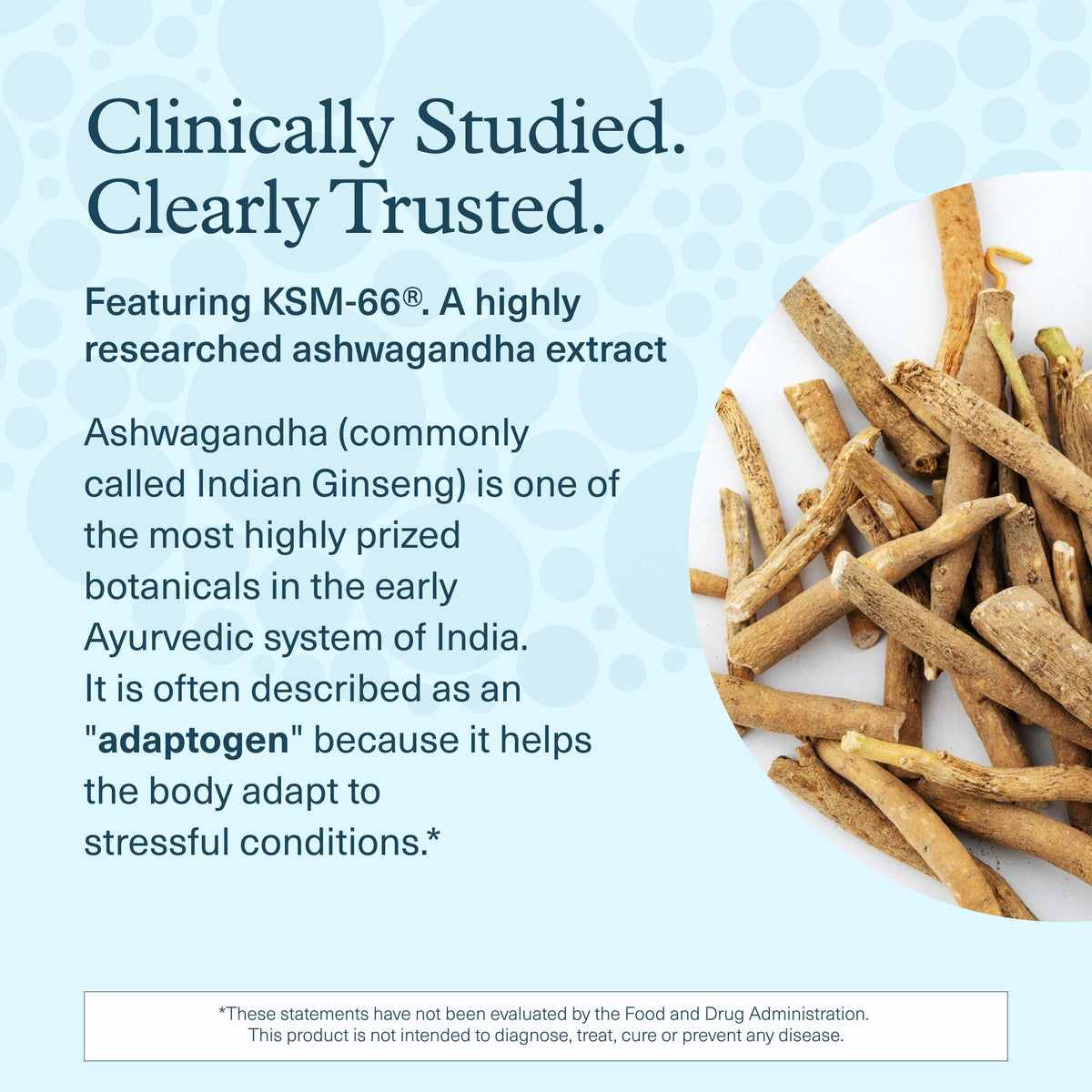 Youtheory Ashwagandha 1000 mg étiquette détaillée