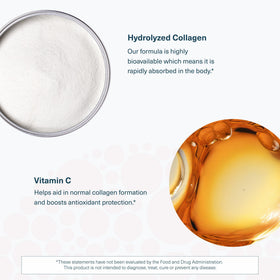Youtheory Collagène + Biotine comprimés ouverts