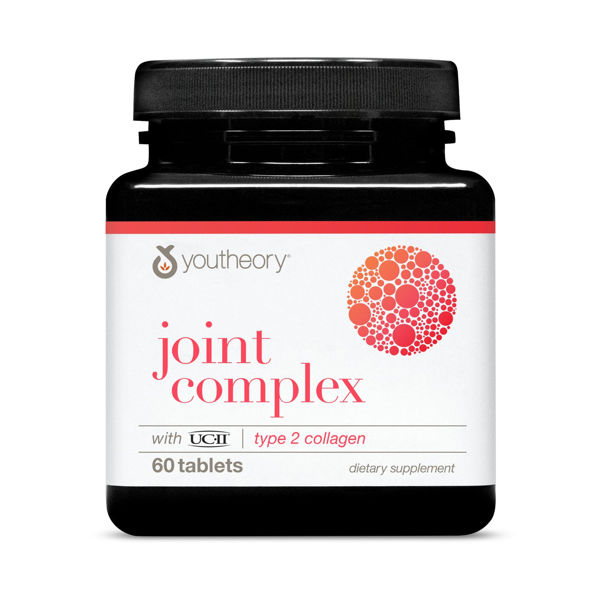 Youtheory Complexe Articulaire UC-II 60 comprimés - vue avant