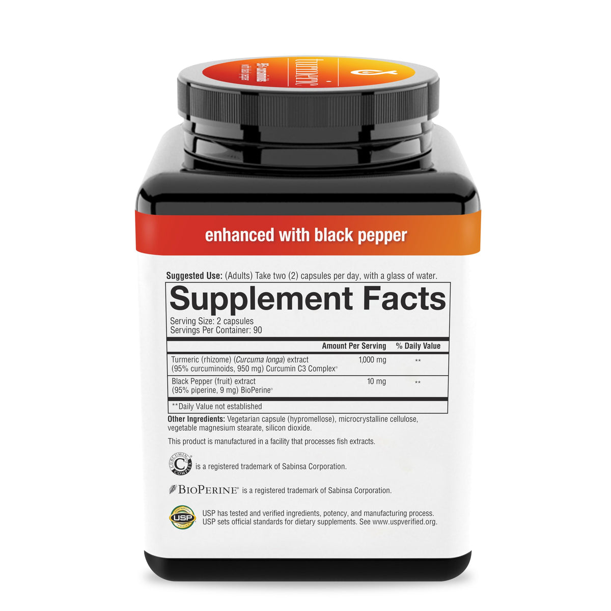 Youtheory Curcuma Extra Fort 1 000 mg capsules végétariennes
