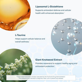 Youtheory Glutathion Liposomal, taille réelle des comprimés