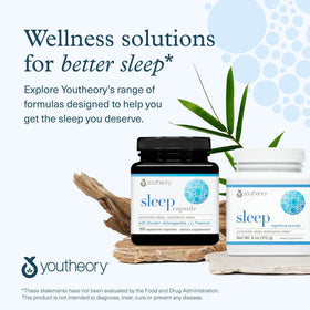 Youtheory Poudre de Sommeil, ingrédients principaux en gros plan
