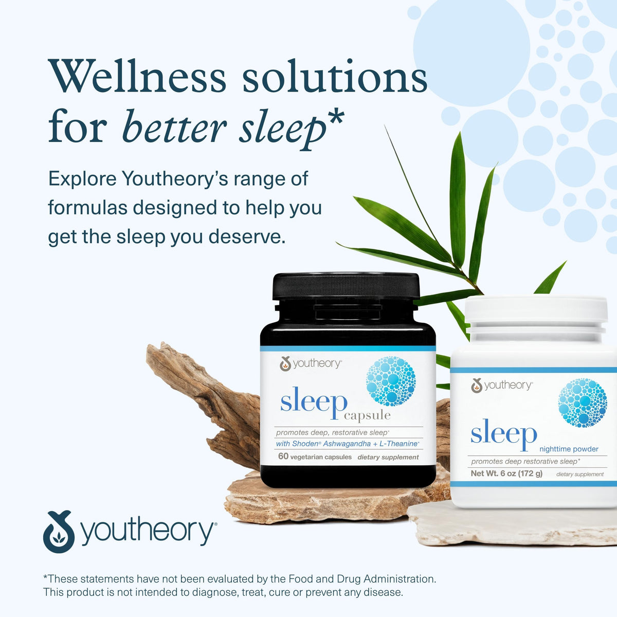 Youtheory Poudre de Sommeil, utilisation dans un verre d'eau