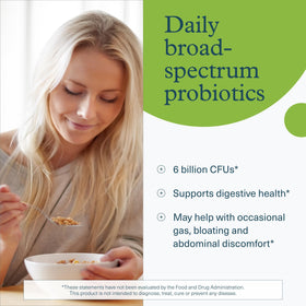 Youtheory Probiotique Spore capsules végétariennes sur une table