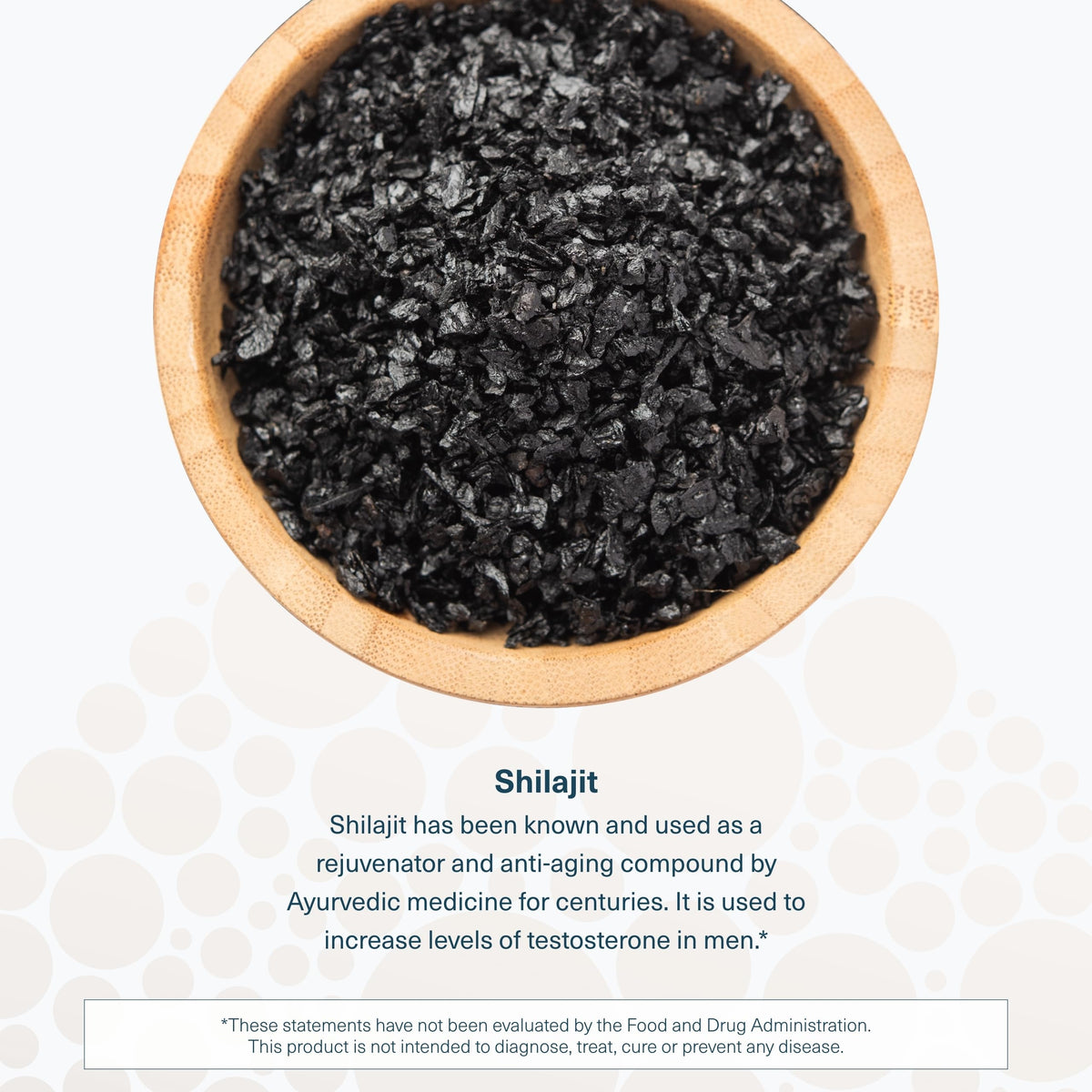 Youtheory Shilajit pour Hommes 60 capsules avec main