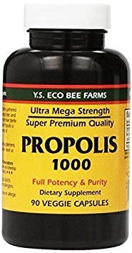 YS Organic Propolis 1000 en gélules, emballage avant
