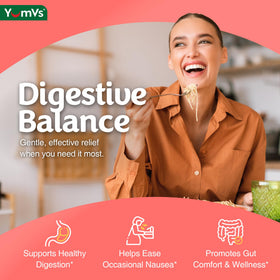 YUM-V'S Bonbons au Gingembre 500 mg sur une table