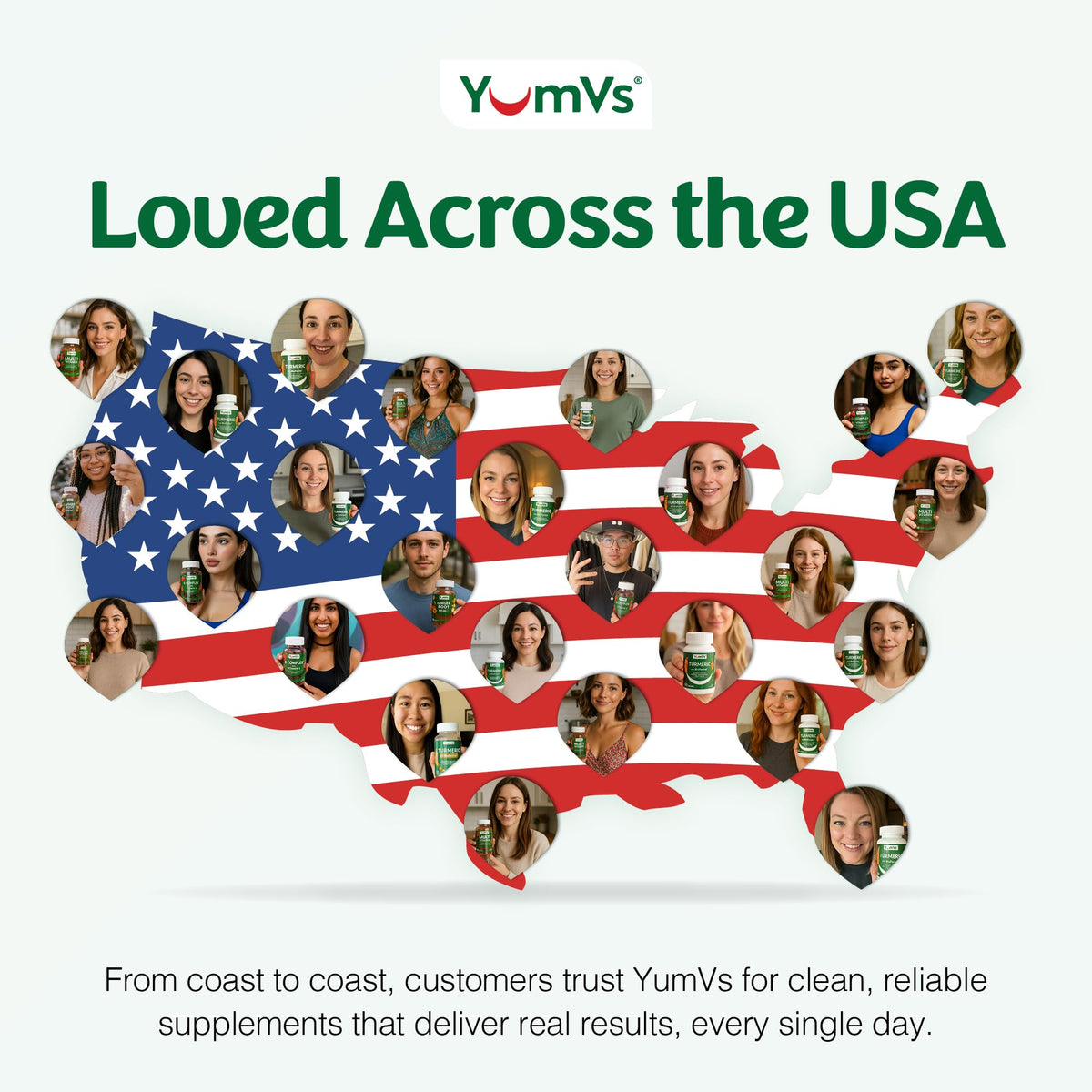 YUM-V'S Curcuma 900mg capsules with organic certification