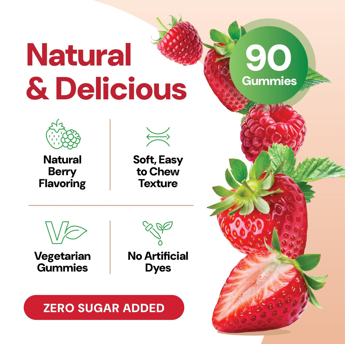YUM-V'S Gummies Prébiotiques 5g Fibres Végétales emballage