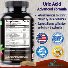 YUMMYVITE Complément Acide Urique, capsules dans le flacon