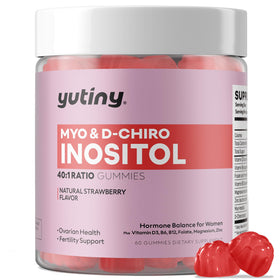 Yutiny Gummies Myo-Inositol & D-Chiro Inositol 60 pièces vue de face