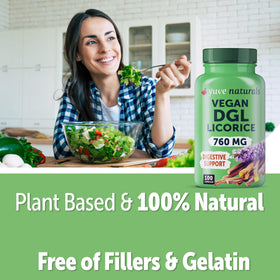 Yuve DGL Réglisse 760mg capsules côté vue