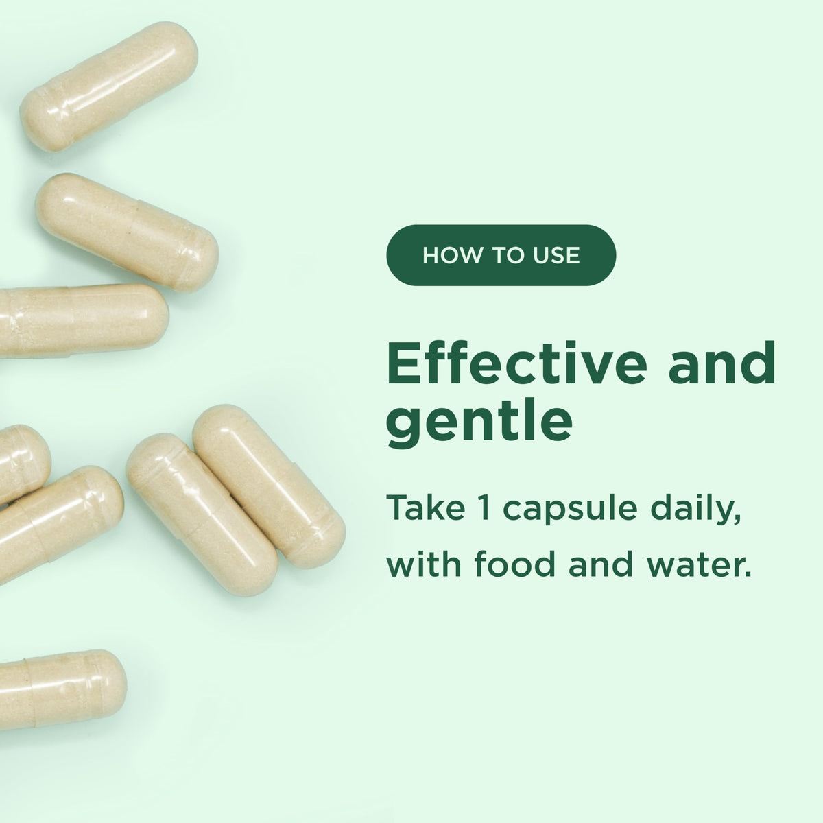 Yuve Fer Végétal 18 mg – Capsules sur fond blanc