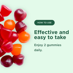 Yuve Gummies Probiotiques 60ct ingrédients naturels