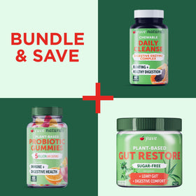 Yuve Gummies Probiotiques 60ct présentation sur une table