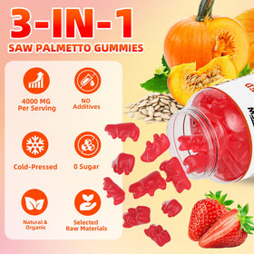 YXSW Gummies, affichage des ingrédients sur l'emballage