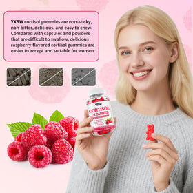 YXSW Gummies Cortisol pour Femmes, étiquette des ingrédients