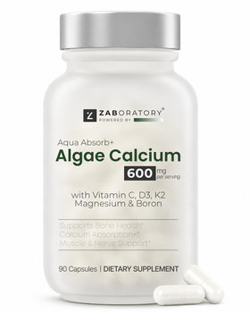 ZAB Complément Alimentaire Calcium d'Algues 90 Capsules - vue de face