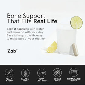 ZAB Complément Alimentaire Calcium d'Algues - en voyage