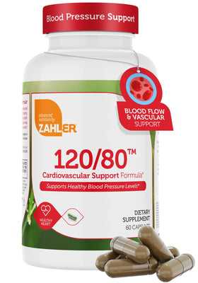 Zahler 120/80 Complément Alimentaire Cardiaque 60 Capsules vue de face